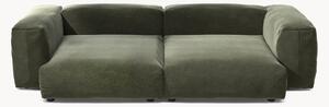 Sofa modułowa z aksamitu Vetsak (3-osobowa)