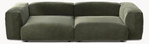 Sofa modułowa z aksamitu Vetsak (3-osobowa)