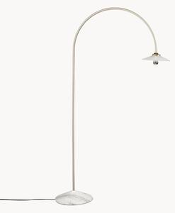 Ręcznie wykonana lampa podłogowa z marmurową podstawą Moou