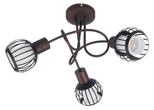 Lindby - Solm 3 Lampa Sufitowa Rdzawy