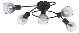 Lindby - Pendura 5 Lampa Sufitowa Czarny
