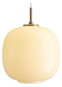 Louis Poulsen - VL45 Radiohus Lampa Wisząca Ø250 Brass/Glossy Pale Yellow