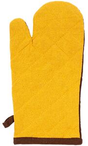 Rękawica kuchenna z magnesem Heda żółty, 18 x 32 cm