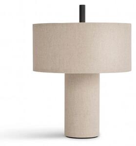 New Works - Margin Portable Lampa Stołowa Beżowy Canvas