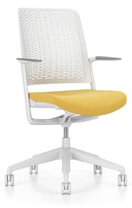Obrotowe krzesło biurowe WithMe tapicerowane