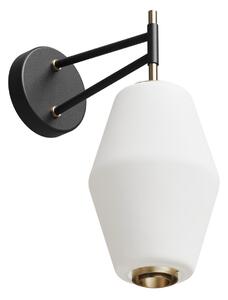 Lampa Ścienna Northern, Dahl, biały, salon, szkło, nowoczesny