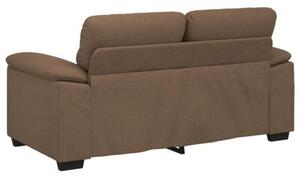 Sofa 2-osobowa brÄ zowa 160x81x84 cm tkanina