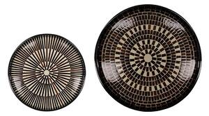 House Doctor - Serve Taca Set of 2 Brązowy/Naturalny