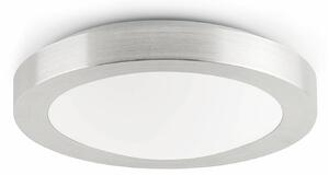 FARO BARCELONA Łazienkowa lampa sufitowa Logos, Ø 35 cm, aluminium