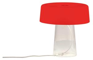 Prandina - Glam T1 Lampa Stołowa Small Opal Red/Crystal Prandina