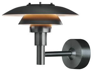 Louis Poulsen - PH 3-2½ Na zewnątrz Lampa Ścienna V2 Black