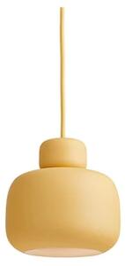 Woud - Stone Lampa Wisząca Small Mustard Yellow