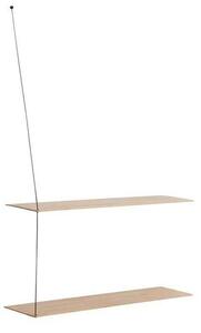 Woud - Stedge Półka L80 Matt White Oak
