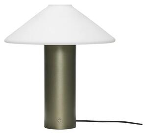 Hübsch - Orbit Lampa Stołowa Dark Green