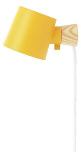 Normann Copenhagen - Rise Lampa Ścienna Żółta