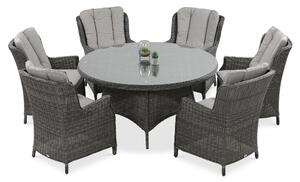Meble z technorattanu RAVENA Dark Grey