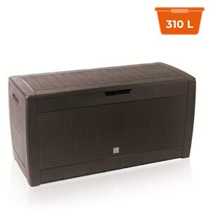 Prosperplast Skrzynia do przechowywania RATO, 310L, 119x48x60cm, brązowa