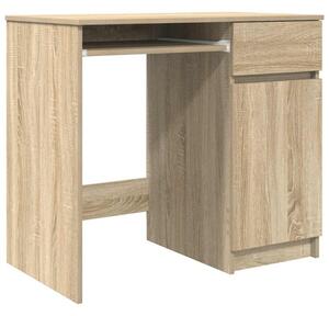 Biurko sonoma oak 86x49x76 cm drewno klejone