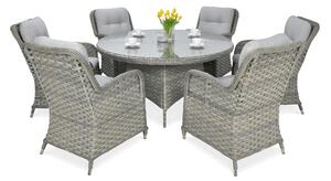Meble z technorattanu BARCELONA Grey