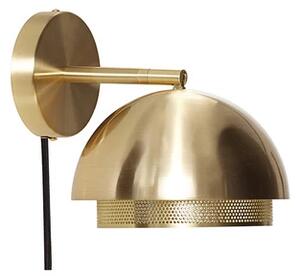 Hübsch - Edge Lampa Ścienna Brass
