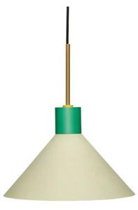 Hübsch - Lampa Wisząca Ø35 Brown/Green/Orange