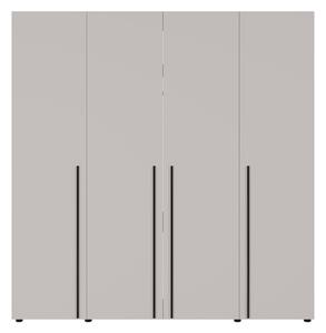 Szafa z drzwiami 4D DOMINO cashmere