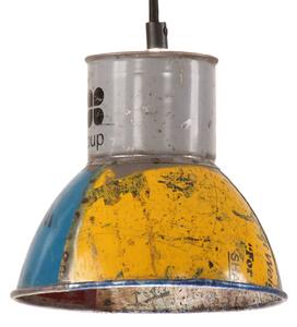 Industrialna lampa wisząca, 25 W, kolorowa, okrągła, 17 cm, E27