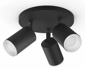 Philips Hue - Fugato Spot 3 Lampa Sufitowa Bluetooth White/Color Amb. Black