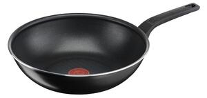 Patelnia z powłoką nieprzywierającą wok ø 28 cm Simply Clean Red B5671953 – Tefal