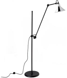 Lampe Gras - 215 Lampa Podłogowa Czarna/Chrom