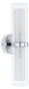 Paulmann - Luena 2 Lampa Ścienna IP44 Dim. Chrom/Clear
