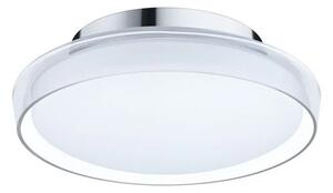 Paulmann - Luena LED Lampa Sufitowa IP44 3000K 600lm Chrom/Clear -
