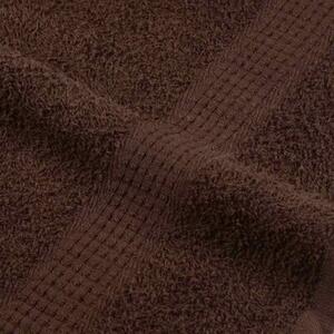 Ręczniki, frogn, 4 szt., brązowe, 30x30 cm, 360 g/m²