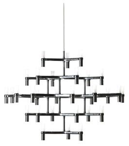 Nemo - Crown Major Lampa Wisząca Black Plated Lighting