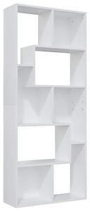 Skandynawski biały regał z półkami - Alormi 3X