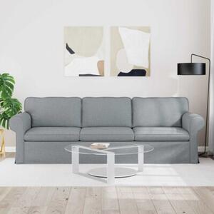 ModuÅowa kanapa jasnoszara w minimalistycznym stylu
