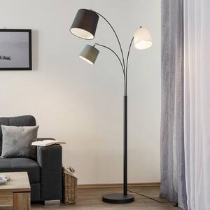 By Rydéns Lampa stojąca Foggy, czarny, salon / jadalnia, metal, nowoczesny