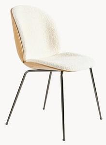 Krzesło tapicerowane Bouclé Beetle