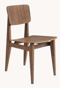 Krzesło z drewna orzecha włoskiego C-Chair