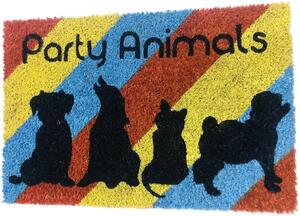Wycieraczka ROZENBAL Party Animals 60 x 40 cm
