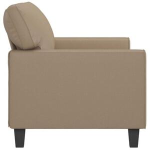 Sofa, 2-osobowa kolor cappuccino, 140 cm, sztuczna skÃ³ra