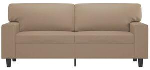 Sofa, 2-osobowa kolor cappuccino, 140 cm, sztuczna skÃ³ra