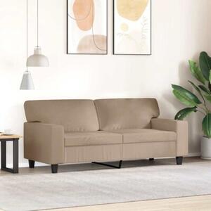 Sofa, 2-osobowa kolor cappuccino, 140 cm, sztuczna skÃ³ra