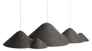LOOM DESIGN - Panorama Lampa Wisząca Large Mix Black/Grey