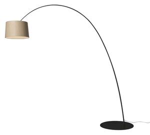 Foscarini - Twiggy Elle Wood Lampa Podłogowa Tunable White Czarna