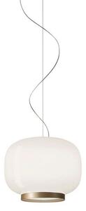 Foscarini - Chouchin 1 Reverse LED Lampa Wisząca White/Gold