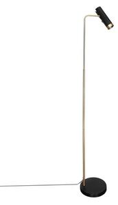 By Rydéns - Puls Lampa Podłogowa Black/Brass