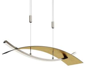 Lucande - Marija Lampa Wisząca L90 Black/Gold
