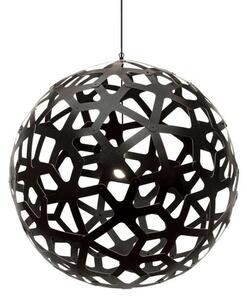 David trubridge - Coral Lampa Wisząca Ø120 Czarna 1 Strony