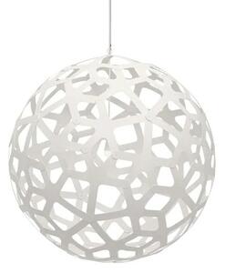 David trubridge - Coral Lampa Wisząca Ø120 Biała 1 Strony